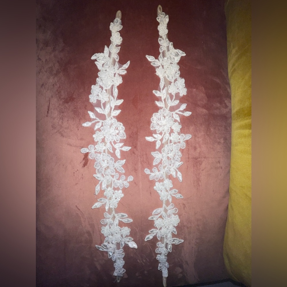Wedding dress detachable sleeves